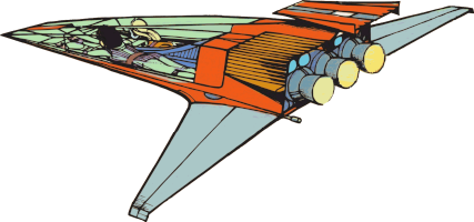 Aeronef biplace
