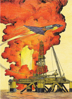 plates-formes pétrolière