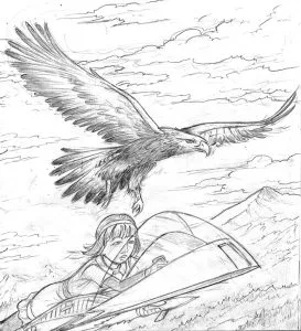 L'aigle des highlands dans le prochain Spirou
