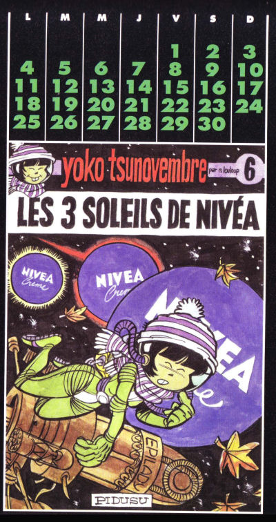 Parodie Calendrier