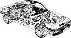 Fiat X1/9 modèle 79
