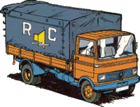 Le camion Mercedes Benz LP 608