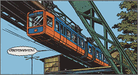 Rame automotrice du métro de Wuppertal