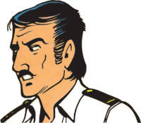 Le commandant du Mercurian